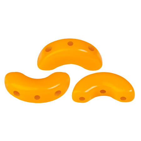 Margele Par Puca - Margele Arcos Par Puca 5 X 10 mm Frost Tangerine