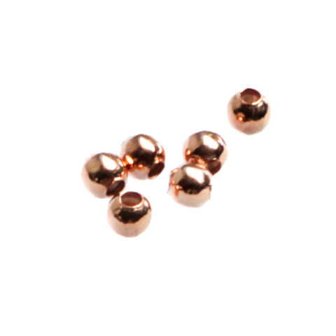 Bile si crimpi - Bile (crimpi), argint 925 placat cu aur roz, diametrul 2 mm