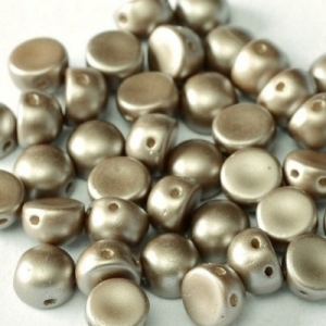 Margele Cehia - Cabochon 6 mm Pastel Lt. Brown 2hole
