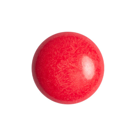 Margele Par Puca - Margele Cabochons 14 mm opaque grenadine