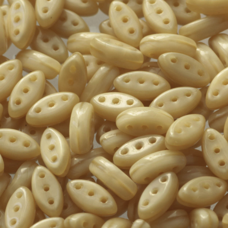 Margele cehesti diverse forme - Margele cehesti Cali 3 gauri 3x8 mm Beige