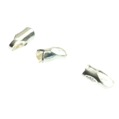 Inchizatori si terminatii lant - Capat lant, argint 925, lungime 5.5 mm, diametrul 2.7 mm