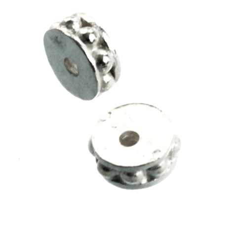 Inchizatori si terminatii lant - Capat lant, cilindric, argint 925, grosime 2 mm, diametrul 5 mm