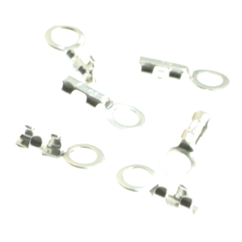 Inchizatori si terminatii lant - Capat sir cu gherute, argint 925, lungime 6.5 mm