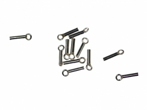 Accesorii argint - Capat snur cilindric argint 925 D exterior 2 mm