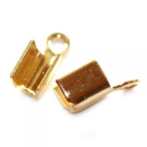 Accesorii metale comune - Capat snur clip claw auriu