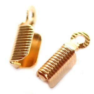 Accesorii metale comune - Capat snur clip claw auriu 2