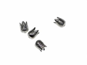 Accesorii argint - Capat snur cu forma de lalea argint 925
