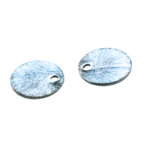 Charmuri - Charm banut, argint 925 antichizat, diametrul 10 mm