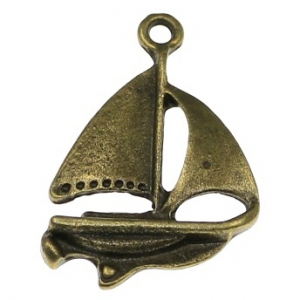 Accesorii metale comune - Charm barcuta