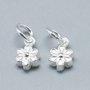 Charm floare din argint [1]