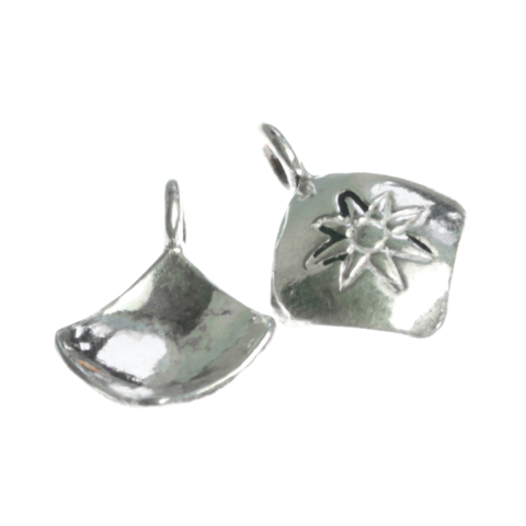 Charmuri - Charm romb, argint 925, lungime 11 mm, grosime 1 mm