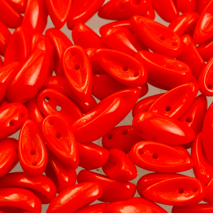 Margele Cehia - Chilli 11x4 mm Opaque Red