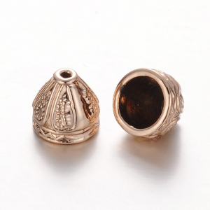 Accesorii metale comune - Conuri aurii 8x9 mm