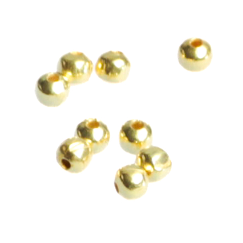 Bile si crimpi - Crimpi, argint 925 placat cu aur, diametrul 1 mm