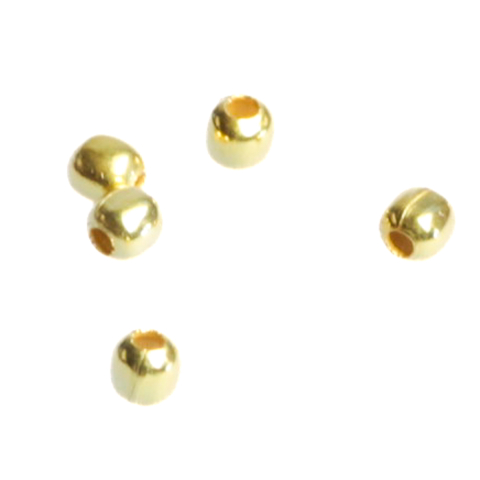 Bile si crimpi - Crimpi, argint 925 placat cu aur, diametrul 2 mm