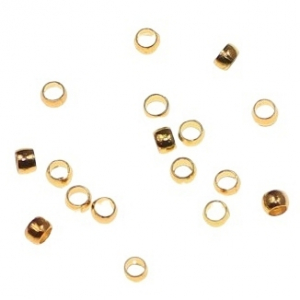 Accesorii metale comune - Crimpi aurii 2 mm