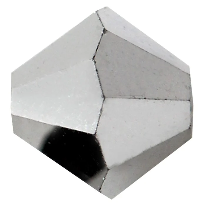 Cristale Preciosa Biconice - Cristale biconice PreciosaÂ® 3 mm jet light hematite