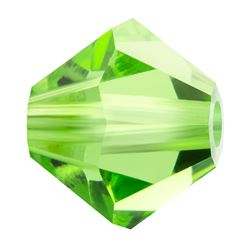 Cristale Preciosa - Cristale biconice PreciosaÂ® 3 mm peridot