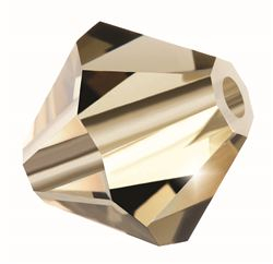 Cristale Preciosa - Cristale biconice PreciosaÂ® 4 mm black diamond