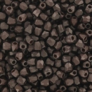 Margele Cehia - Cristale cehesti firepolish 2 mm Pastel dark brown