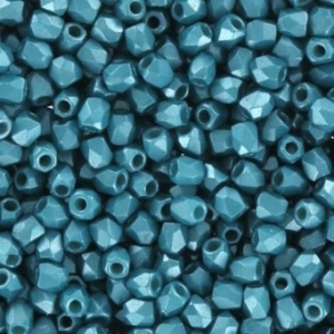 Margele Cehia - Cristale cehesti firepolish 2 mm Pastel emerald