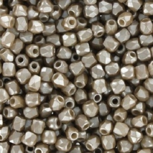 Margele Cehia - Cristale cehesti firepolish 2 mm Pastel light brown