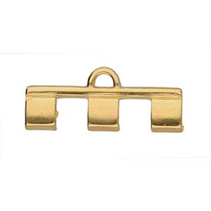 Accesorii metalice - Cymbal PIPERI III pentru margele Tila alama antichizata
