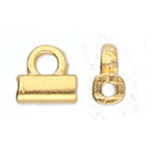 Accesorii metalice - Cymbal SOROS pentru margele Tila placat aur 24K