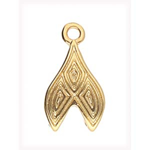 Accesorii Cymbal pentru margele cehesti - Cymbal TOURLOS II pentru margele Gemduo placat aur 24K