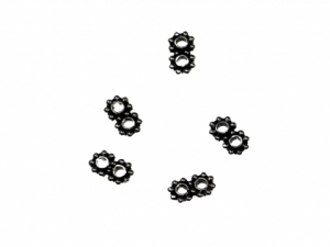 Accesorii argint - Diatantiere 2 randuri argint 925 antichizat L 4 mm