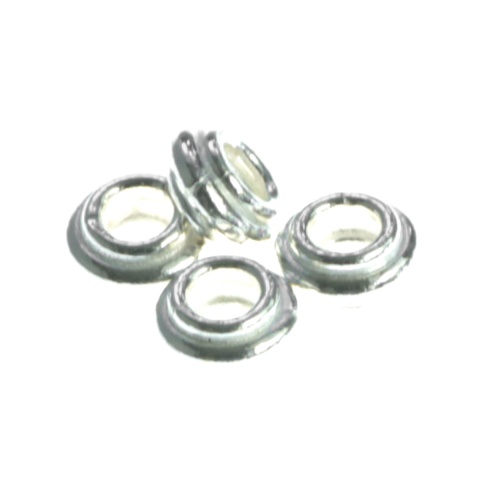 Capacele distantiere margele tuburi - Distantiere, argint 925, grosime 2.5 mm, diametrul 5.5 mm