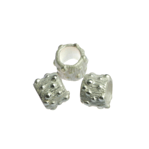 Distantiere argint - Distantiere, argint 925, lungime 7 mm, diametrul 9 mm