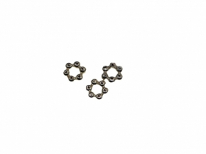 Accesorii argint - Distantiere floare argint 925 D 5 mm