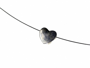 Accesorii argint - Distantiere inima argint 925 D 10 mm