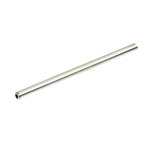 Capacele distantiere margele tuburi - Distantiere tub drept, argint 925, lungime 25 mm, diametrul 1.5 mm