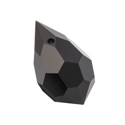 Cristale Preciosa - Drop Cristal PreciosaÂ® 6.5x13 jet