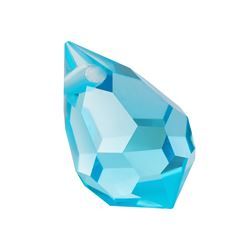 Cristale Preciosa - Drop Cristal PreciosaÂ® 6x10 aqua Bohemica
