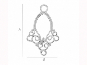 Accesorii argint - Elemente decorative filigram argint 925