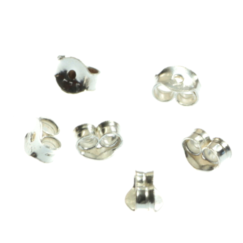 Tortite si baze cercei - Fluturas pentr cercei, argint 925, diametrul 4 mm
