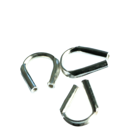 Inchizatori si terminatii lant - Gardieni, argint 925, lungime 6 mm, diametrul ext. 1 mm