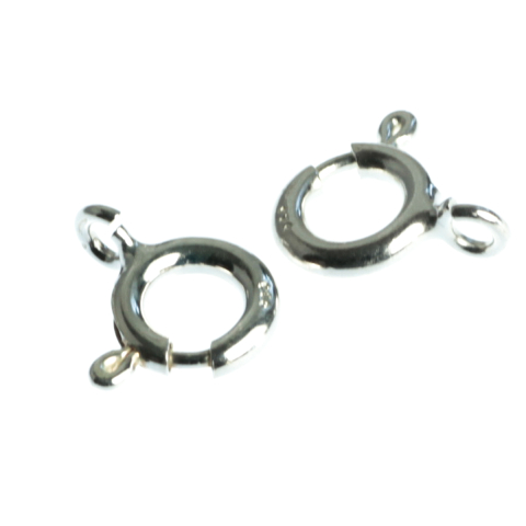 Inchizatori si terminatii lant - Inchizatoare, argint 925, grosime 2 mm, diametrul 8 mm