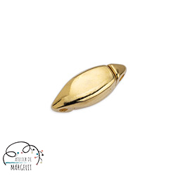 Accesorii metale comune - Inchizatoare magnetica navette 1 sir zamac placat aur 24K