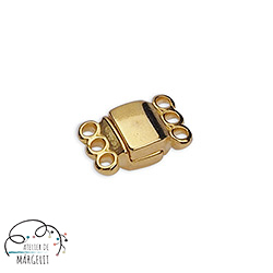 Inchizatoare magnetica 3 siruri zamac argintiu [1]