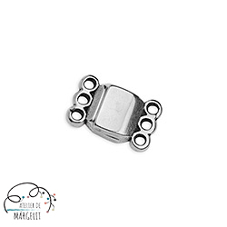 Accesorii metale comune - Inchizatoare magnetica 3 siruri zamac argintiu