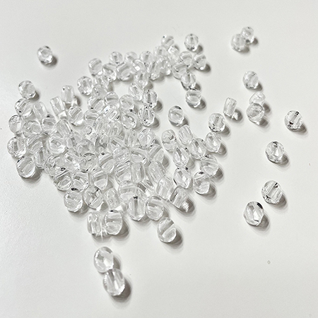 Margele Kalos Par Puca 4X3 mm Crystal [1]