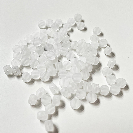 Margele Kalos Par Puca 4X3 mm Crystal Mat [1]
