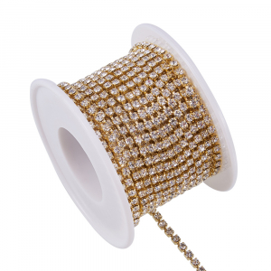 Lant auriu cu stras rhinestone cristal [3]