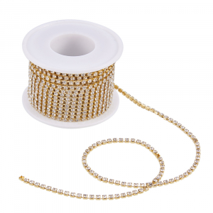 Lant auriu cu stras rhinestone cristal [2]