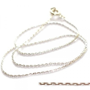 Accesorii metale comune - Lant placat cu argint 46 mmx 1mm